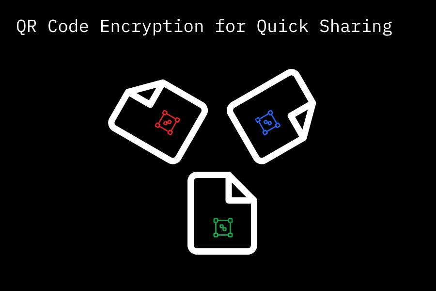 QR Code Encryption for Quick Sharing